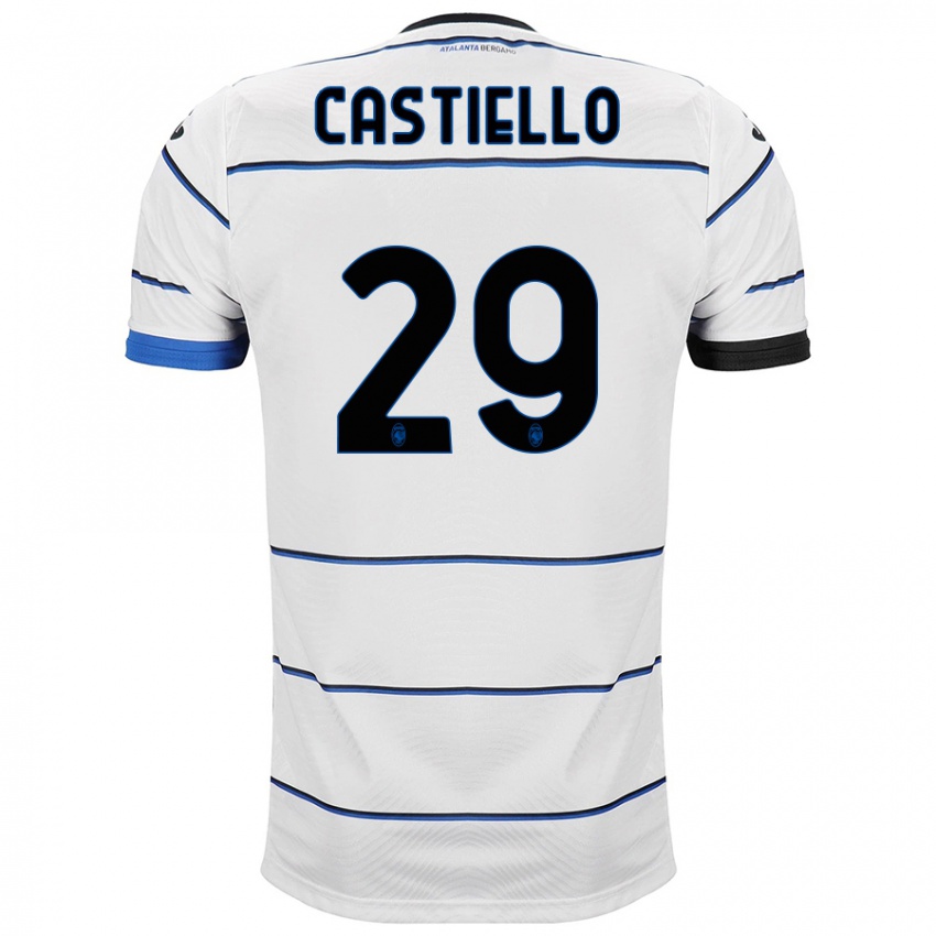 Mujer Camiseta Alex Castiello #29 Blanco 2ª Equipación 2023/24 La Camisa México