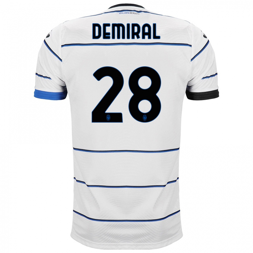 Mujer Camiseta Merih Demiral #28 Blanco 2ª Equipación 2023/24 La Camisa México