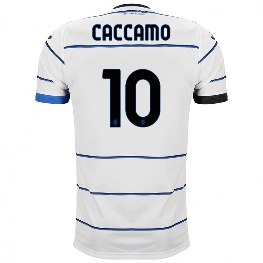 Mujer Camiseta Patrizia Caccamo #10 Blanco 2ª Equipación 2023/24 La Camisa México