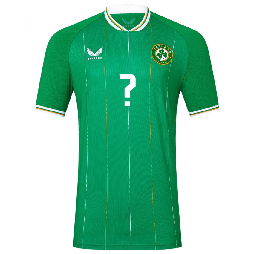 Niño Camiseta Irlanda Adam Lennon #0 Verde 1ª Equipación 24-26 La Camisa México