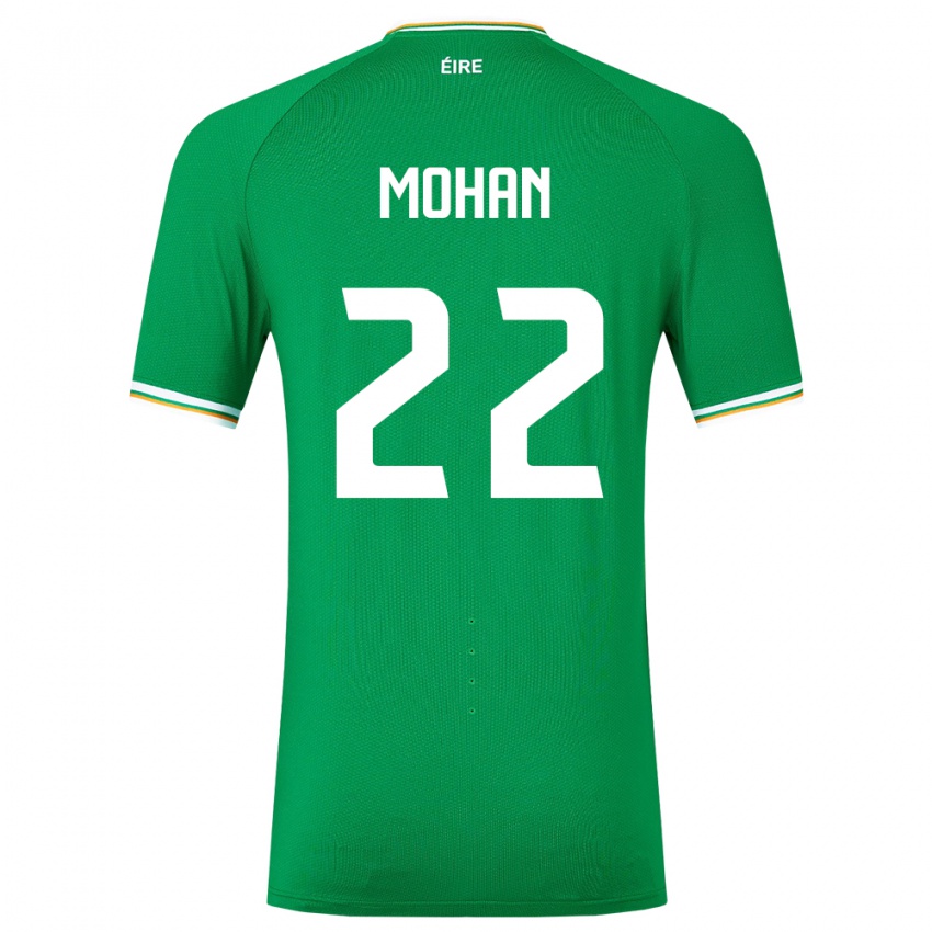 Niño Camiseta Irlanda Stephen Mohan #22 Verde 1ª Equipación 24-26 La Camisa México