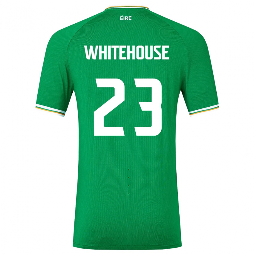 Niño Camiseta Irlanda Sophie Whitehouse #23 Verde 1ª Equipación 24-26 La Camisa México