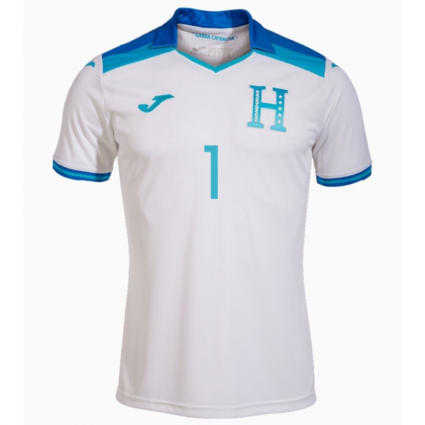 Niño Camiseta Honduras Harold Fonseca #1 Blanco 1ª Equipación 24-26 La Camisa México