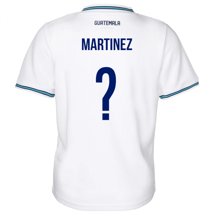 Niño Camiseta Guatemala José Carlos Martinez #0 Blanco 1ª Equipación 24-26 La Camisa México