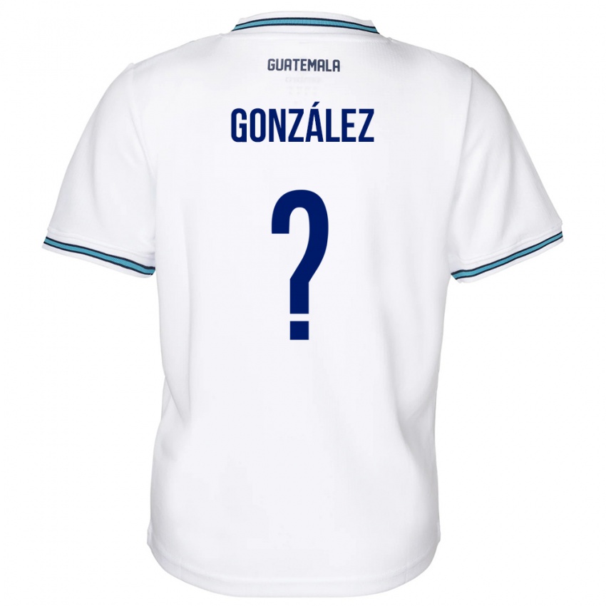 Niño Camiseta Guatemala Erick González #0 Blanco 1ª Equipación 24-26 La Camisa México