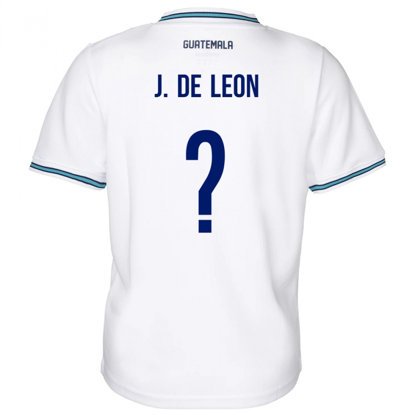 Niño Camiseta Guatemala Jose De Leon #0 Blanco 1ª Equipación 24-26 La Camisa México