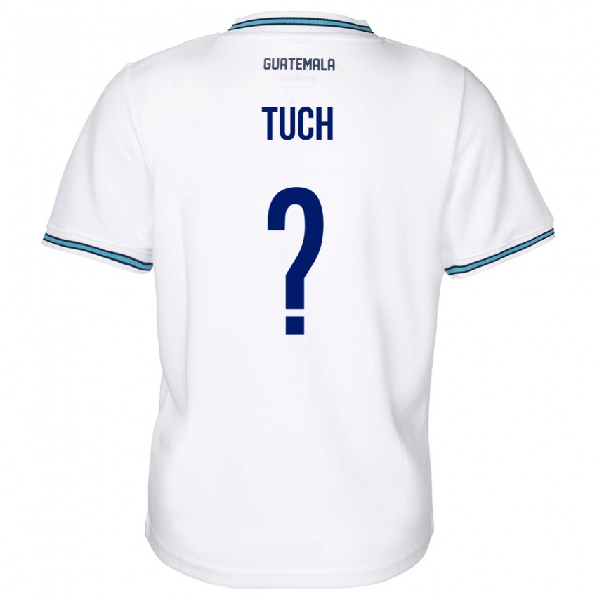 Niño Camiseta Guatemala Lorenzo Tuch #0 Blanco 1ª Equipación 24-26 La Camisa México