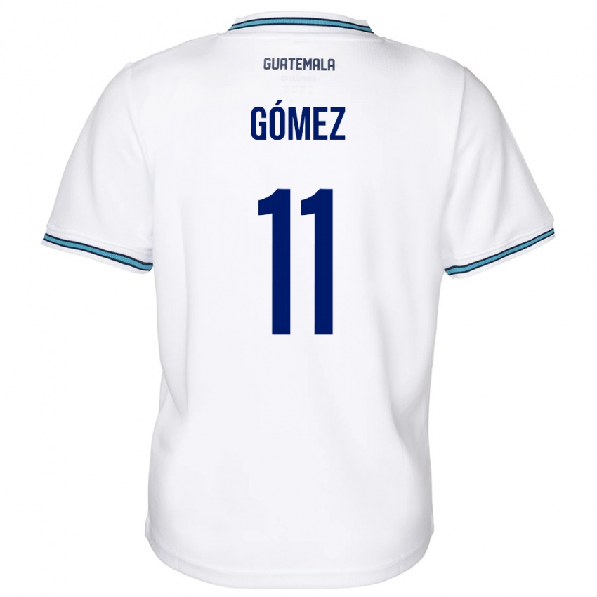 Niño Camiseta Guatemala Savianna Gómez #11 Blanco 1ª Equipación 24-26 La Camisa México