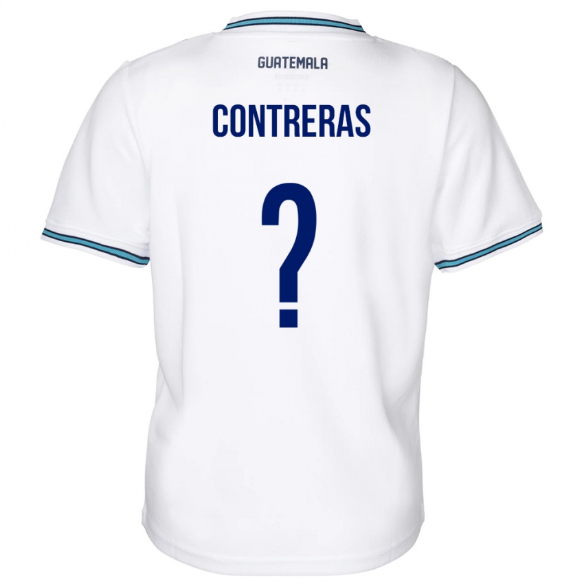 Niño Camiseta Guatemala Betzael Contreras #0 Blanco 1ª Equipación 24-26 La Camisa México