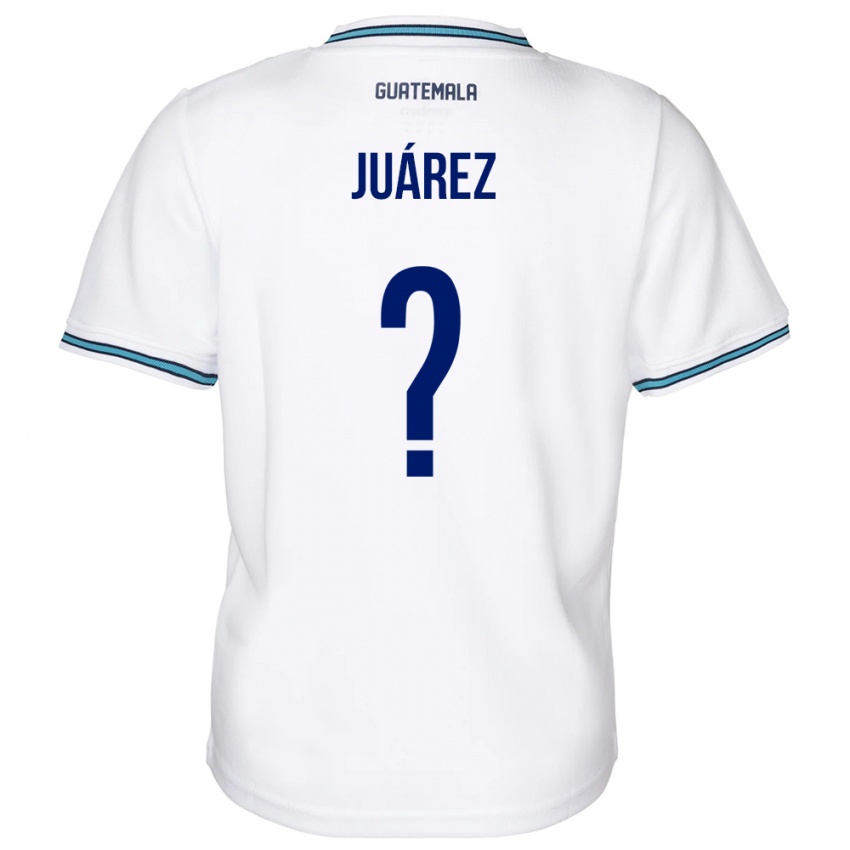 Niño Camiseta Guatemala Ailyn Juárez #0 Blanco 1ª Equipación 24-26 La Camisa México