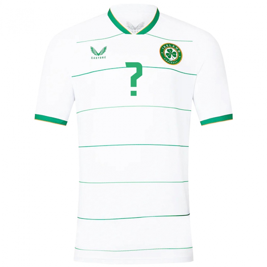 Niño Camiseta Irlanda Warren Davis #0 Blanco 2ª Equipación 24-26 La Camisa México