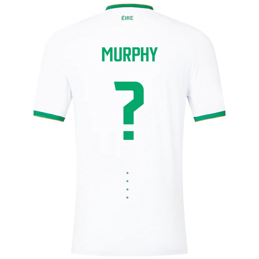 Niño Camiseta Irlanda Adam Murphy #0 Blanco 2ª Equipación 24-26 La Camisa México