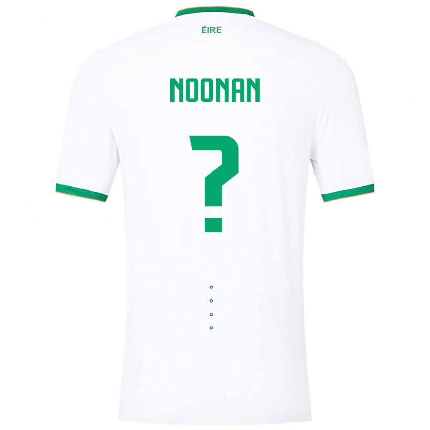 Niño Camiseta Irlanda Saoirse Noonan #0 Blanco 2ª Equipación 24-26 La Camisa México