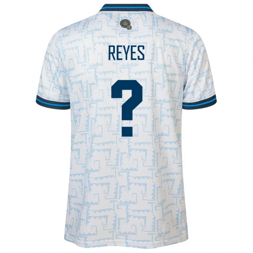 Niño Camiseta El Salvador Jefferson Reyes #0 Blanco 2ª Equipación 24-26 La Camisa México