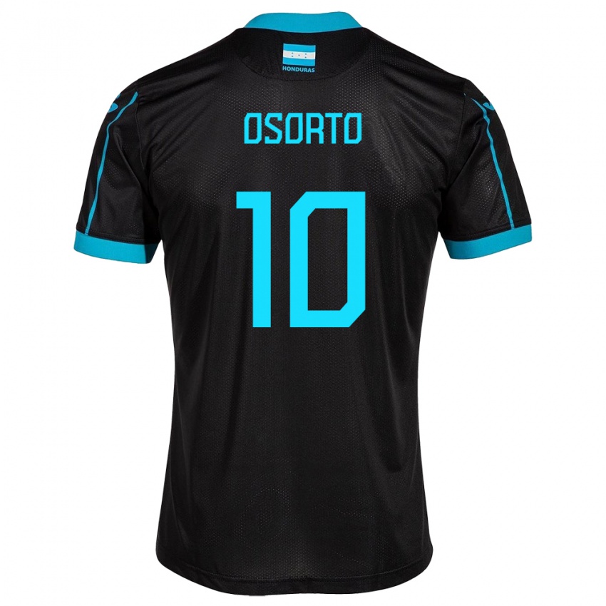 Niño Camiseta Honduras Roberto Osorto #10 Negro 2ª Equipación 24-26 La Camisa México