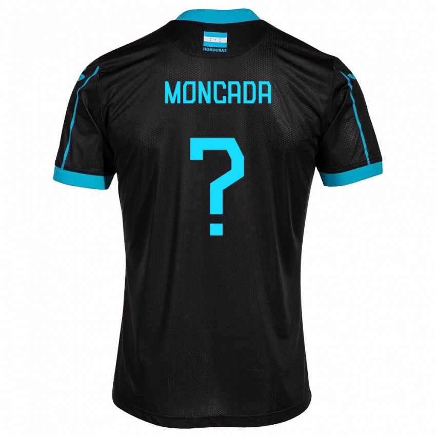 Niño Camiseta Honduras Linda Moncada #0 Negro 2ª Equipación 24-26 La Camisa México