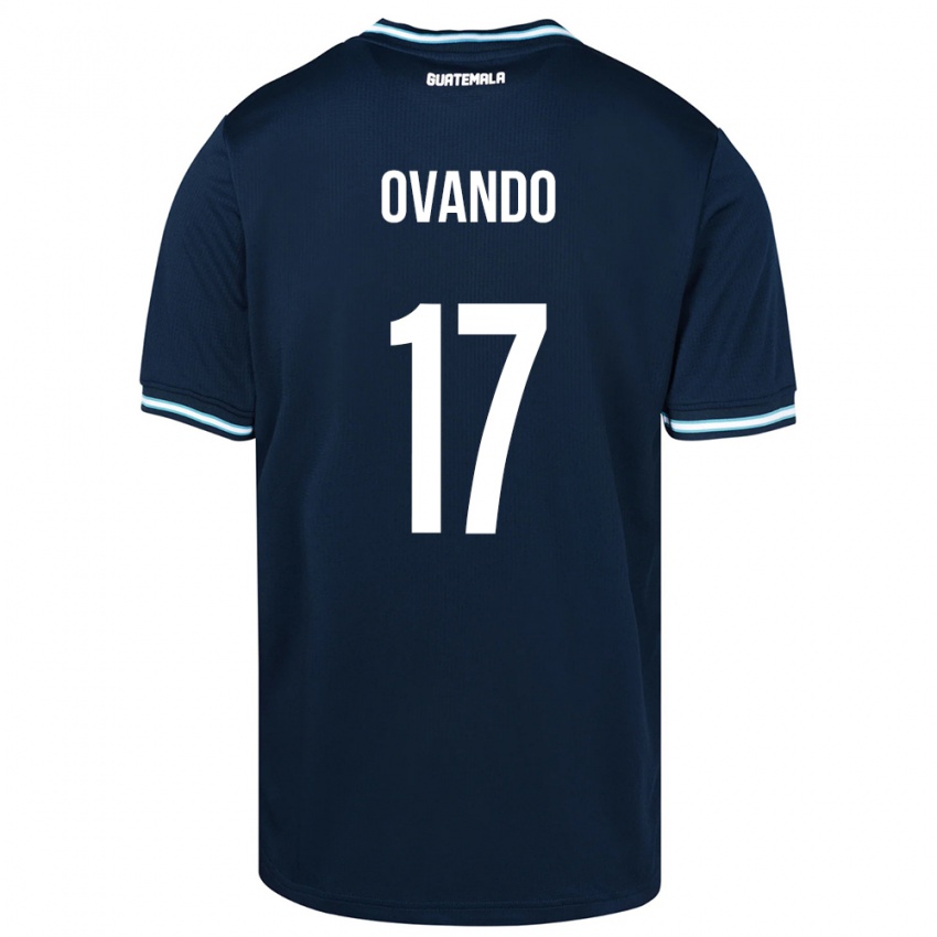 Niño Camiseta Guatemala Sandra Ovando #17 Azul 2ª Equipación 24-26 La Camisa México