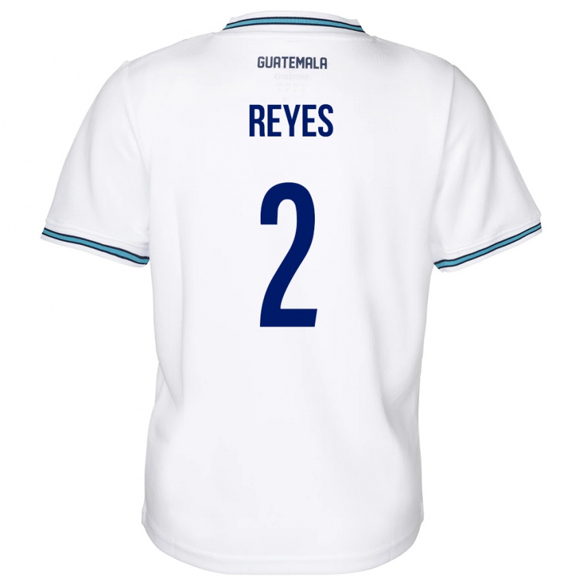 Hombre Camiseta Guatemala Samantha Reyes #2 Blanco 1ª Equipación 24-26 La Camisa México