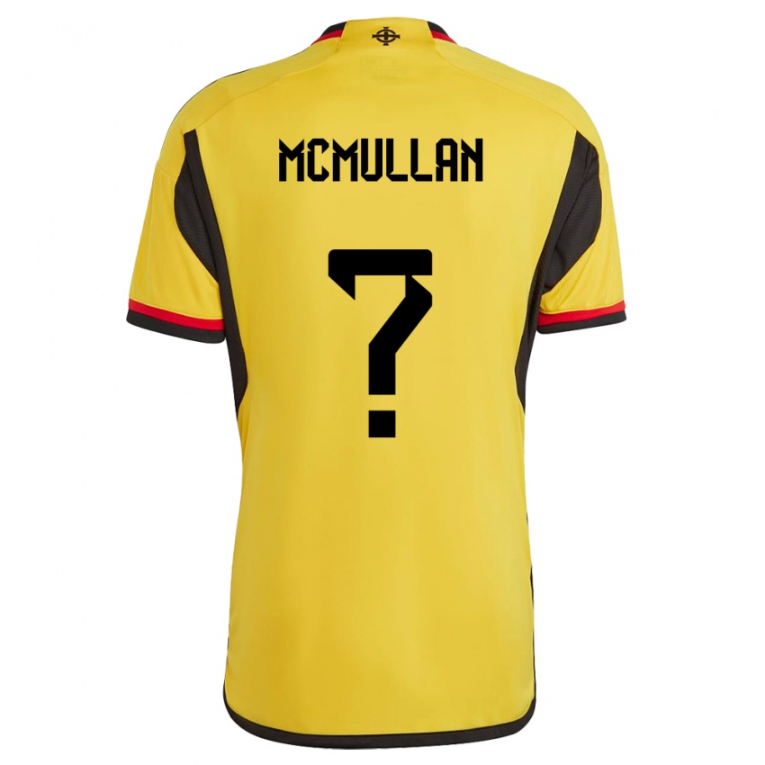 Hombre Camiseta Irlanda Del Norte Stephen Mcmullan #0 Blanco 2ª Equipación 24-26 La Camisa México