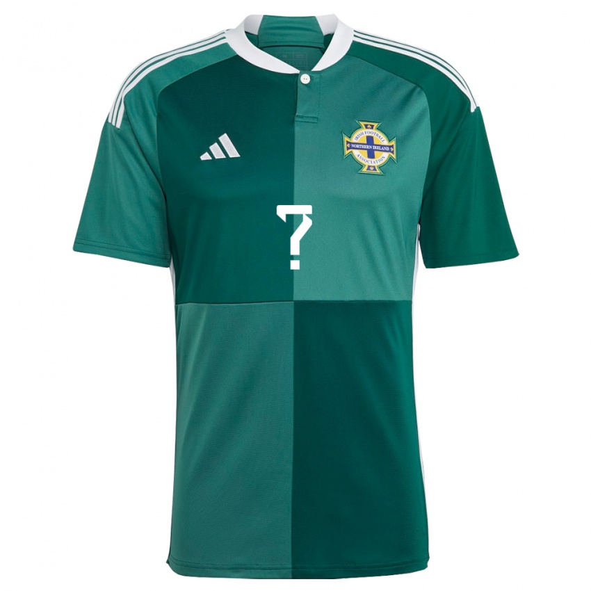 Mujer Camiseta Irlanda Del Norte Francis Turley #0 Verde 1ª Equipación 24-26 La Camisa México