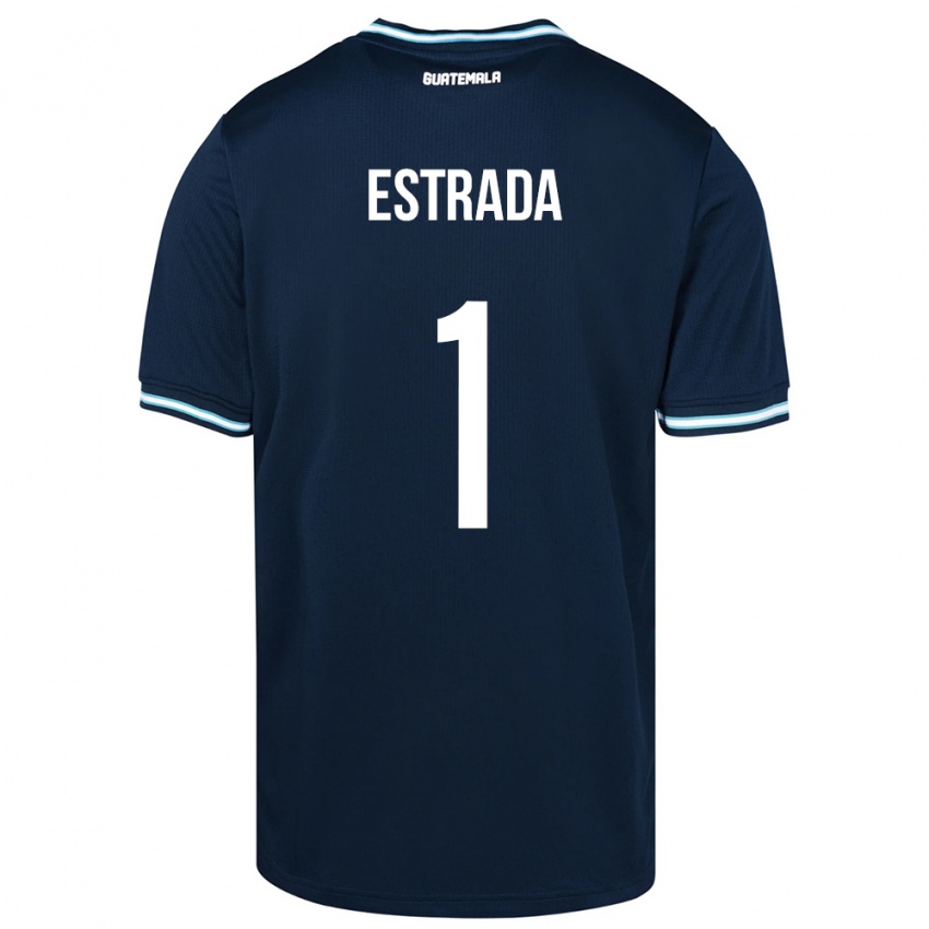 Mujer Camiseta Guatemala Alexia Estrada #1 Azul 2ª Equipación 24-26 La Camisa México