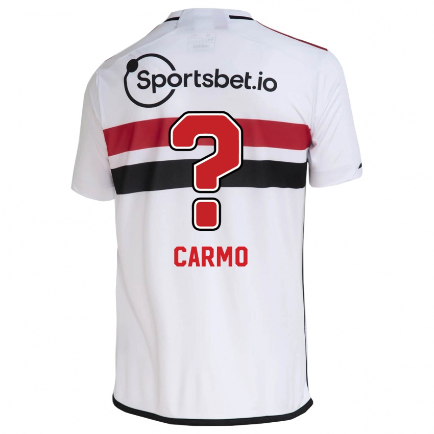 Niño Camiseta Henrique Carmo #0 Blanco 1ª Equipación 2023/24 La Camisa México
