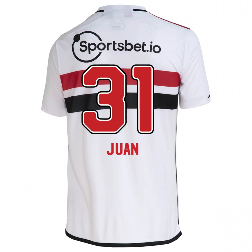 Niño Camiseta Juan #31 Blanco 1ª Equipación 2023/24 La Camisa México