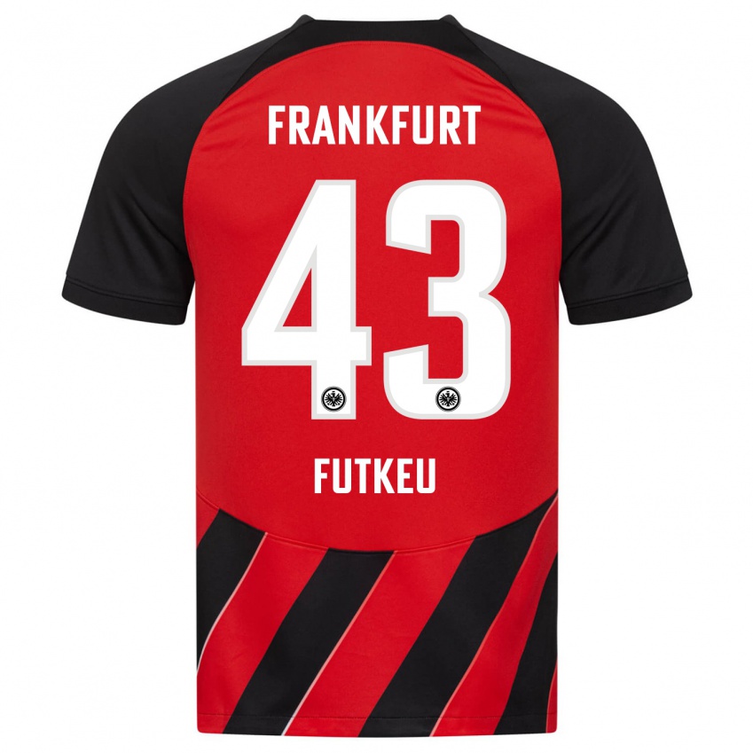 Niño Camiseta Noel Futkeu #43 Negro Rojo 1ª Equipación 2023/24 La Camisa México