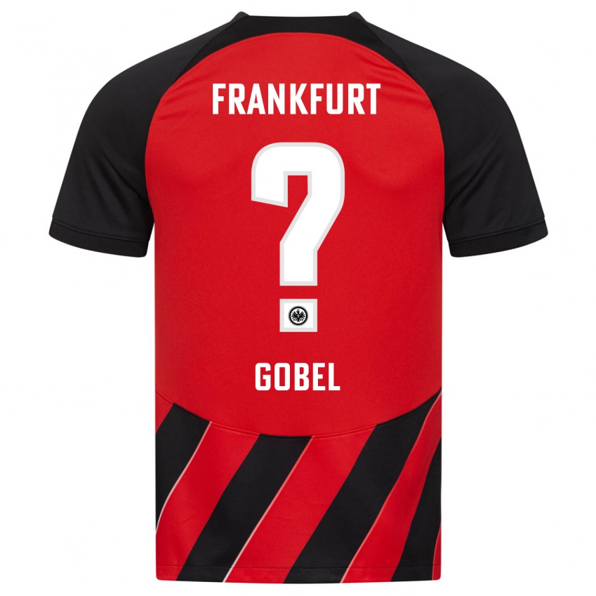 Niño Camiseta Marlon Göbel #0 Negro Rojo 1ª Equipación 2023/24 La Camisa México