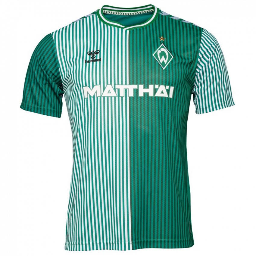 Niño Camiseta Maximilian Schmitz #10 Verde 1ª Equipación 2023/24 La Camisa México