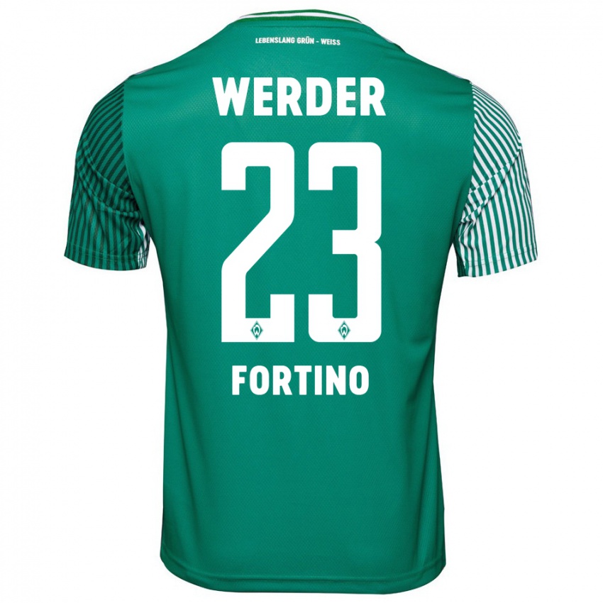 Niño Camiseta Pierro Miguel Fortino #23 Verde 1ª Equipación 2023/24 La Camisa México