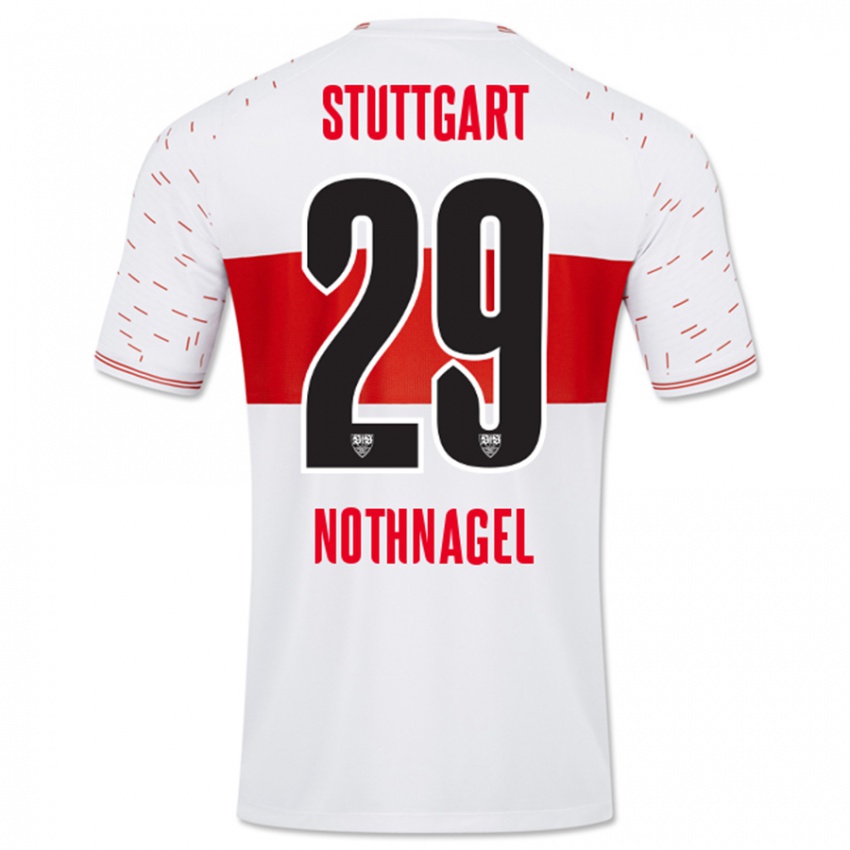 Niño Camiseta Dominik Nothnagel #29 Blanco 1ª Equipación 2023/24 La Camisa México