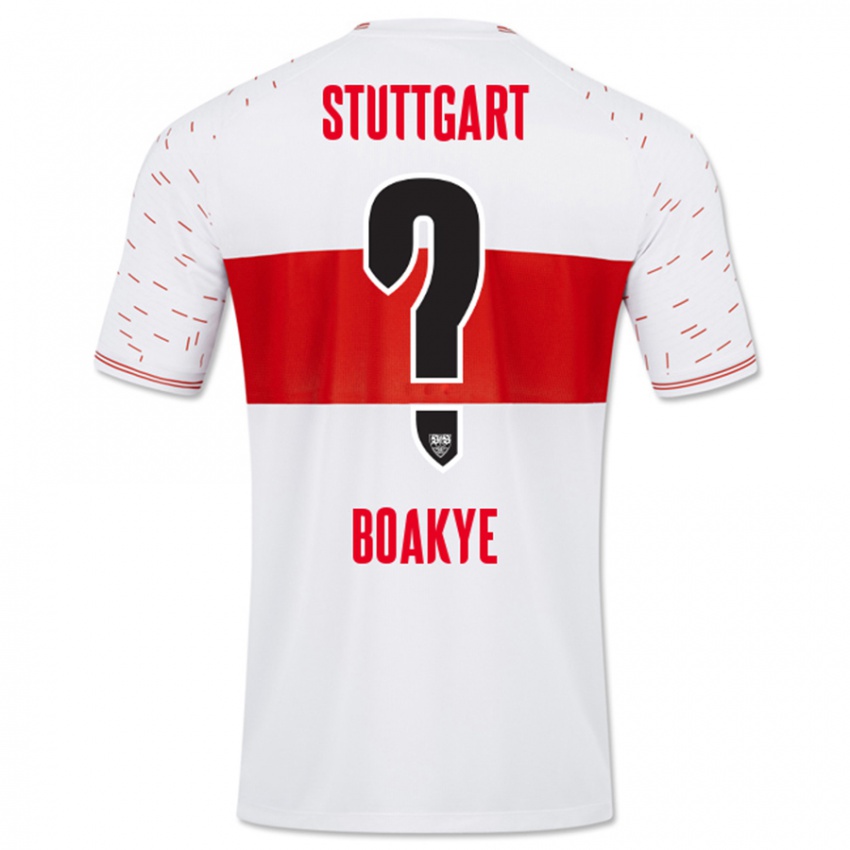 Niño Camiseta Benjamin Boakye #0 Blanco 1ª Equipación 2023/24 La Camisa México