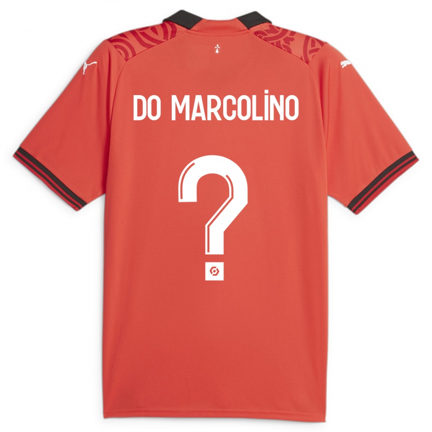 Niño Camiseta Arsène Do Marcolino #0 Rojo 1ª Equipación 2023/24 La Camisa México