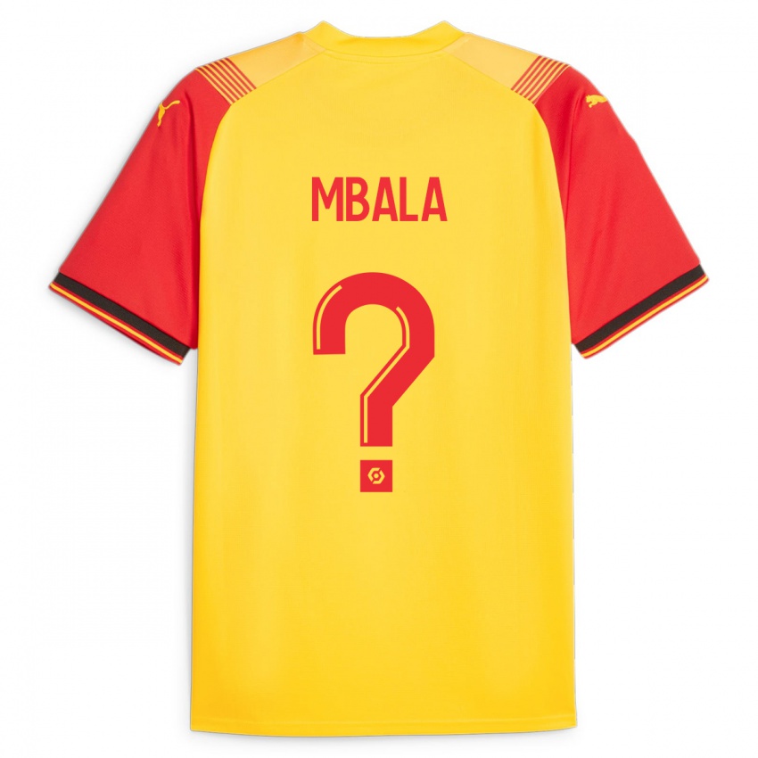 Niño Camiseta Keny Mbala #0 Amarillo 1ª Equipación 2023/24 La Camisa México