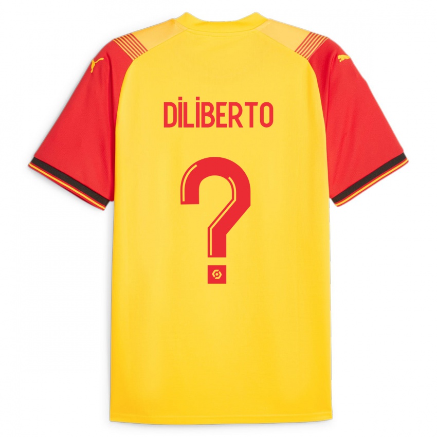 Niño Camiseta Noah Diliberto #0 Amarillo 1ª Equipación 2023/24 La Camisa México