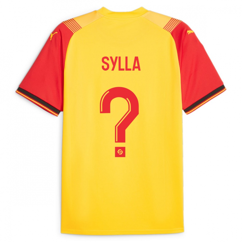 Niño Camiseta Fodé Sylla #0 Amarillo 1ª Equipación 2023/24 La Camisa México