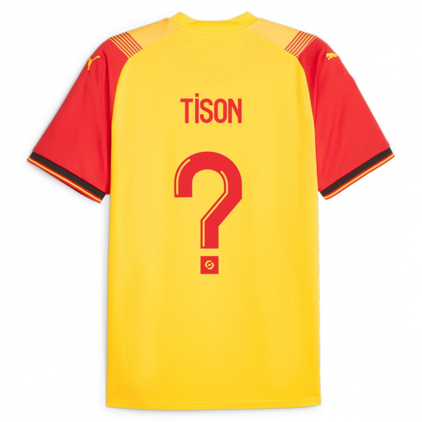 Niño Camiseta Nathan Tison #0 Amarillo 1ª Equipación 2023/24 La Camisa México