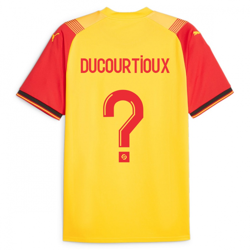 Niño Camiseta Ilan Ducourtioux #0 Amarillo 1ª Equipación 2023/24 La Camisa México