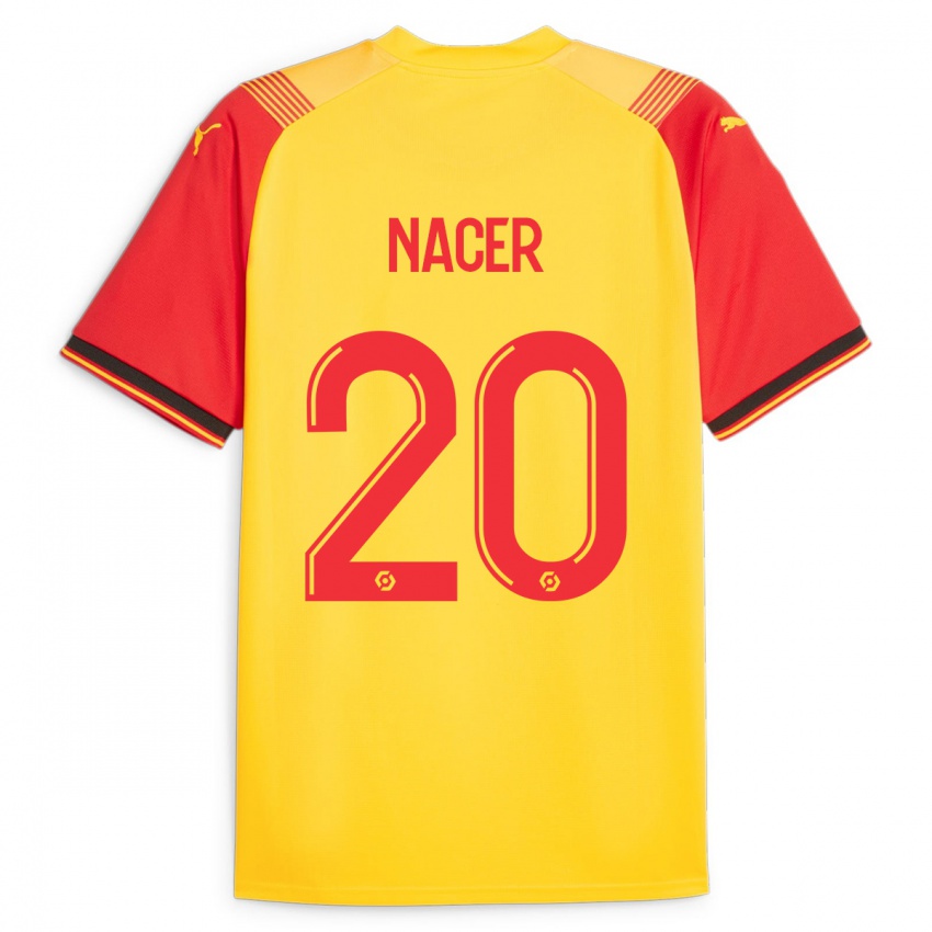 Niño Camiseta Myriem Nacer #20 Amarillo 1ª Equipación 2023/24 La Camisa México