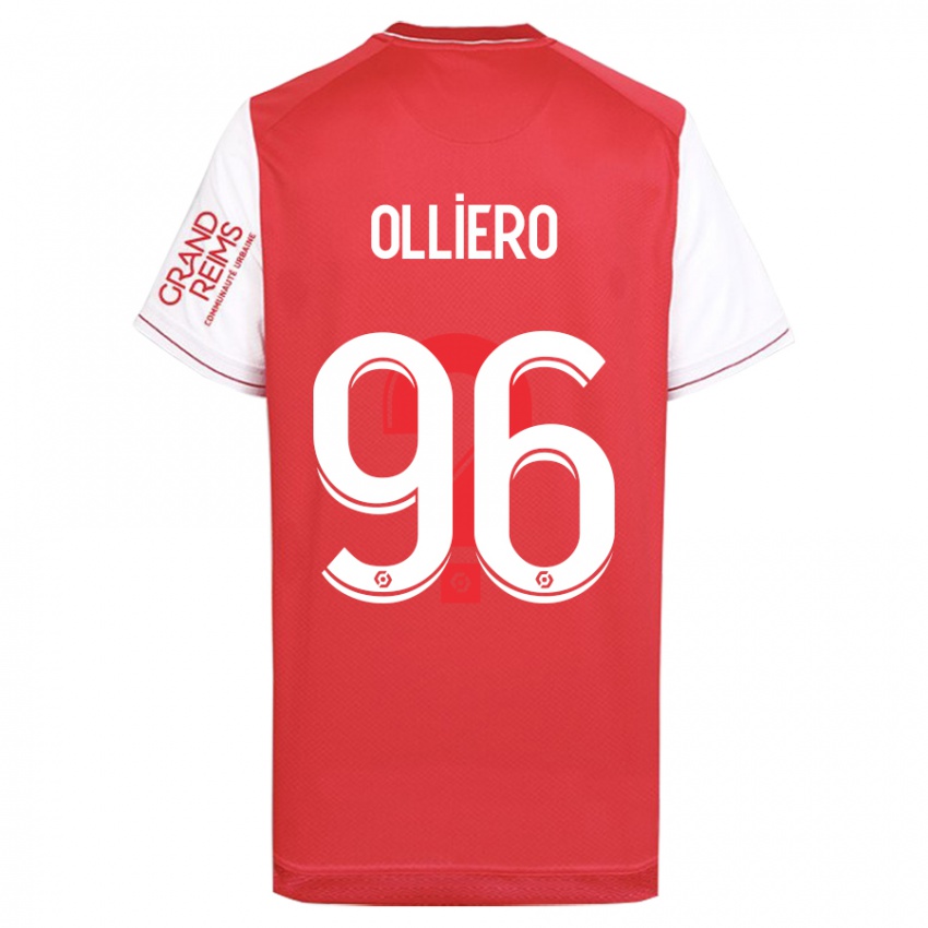 Niño Camiseta Alexandre Olliero #96 Rojo 1ª Equipación 2023/24 La Camisa México