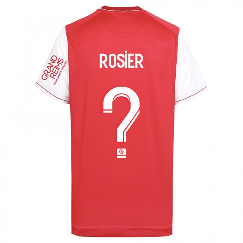 Niño Camiseta Mathys Rosier #0 Rojo 1ª Equipación 2023/24 La Camisa México