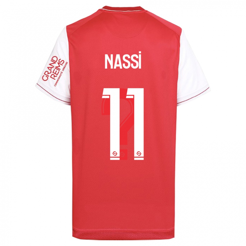 Niño Camiseta Jade Nassi #11 Rojo 1ª Equipación 2023/24 La Camisa México