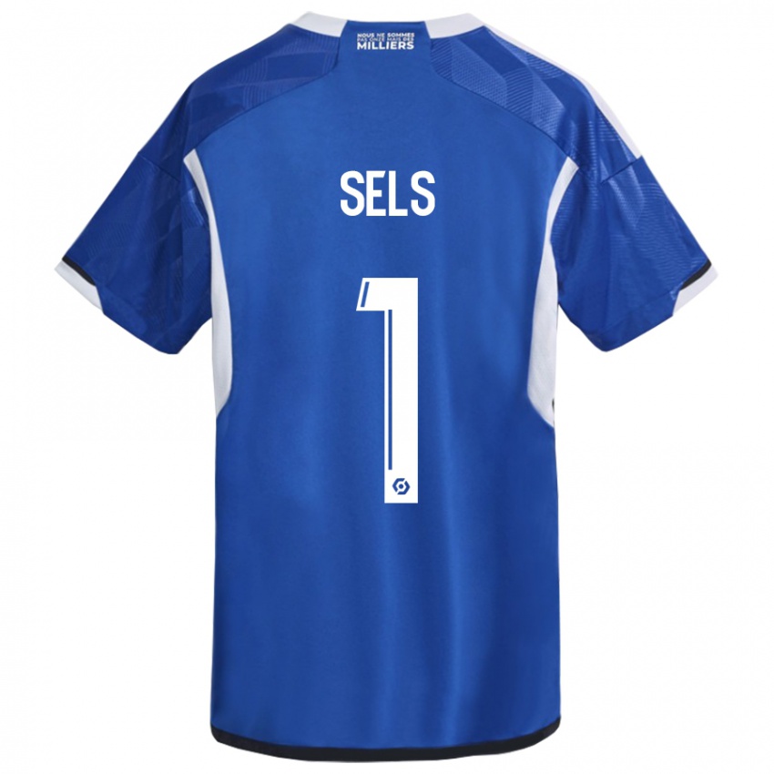 Niño Camiseta Matz Sels #1 Azul 1ª Equipación 2023/24 La Camisa México