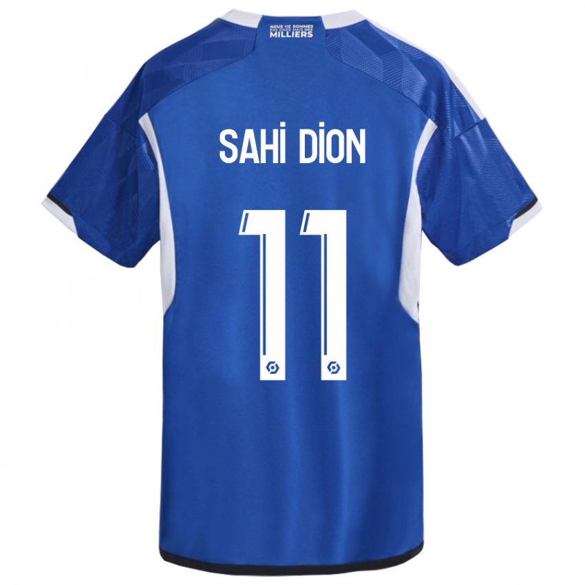 Niño Camiseta Moïse Sahi Dion #11 Azul 1ª Equipación 2023/24 La Camisa México