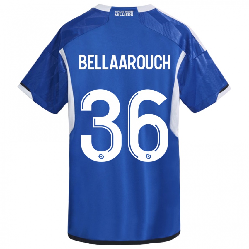 Niño Camiseta Alaa Bellaarouch #36 Azul 1ª Equipación 2023/24 La Camisa México