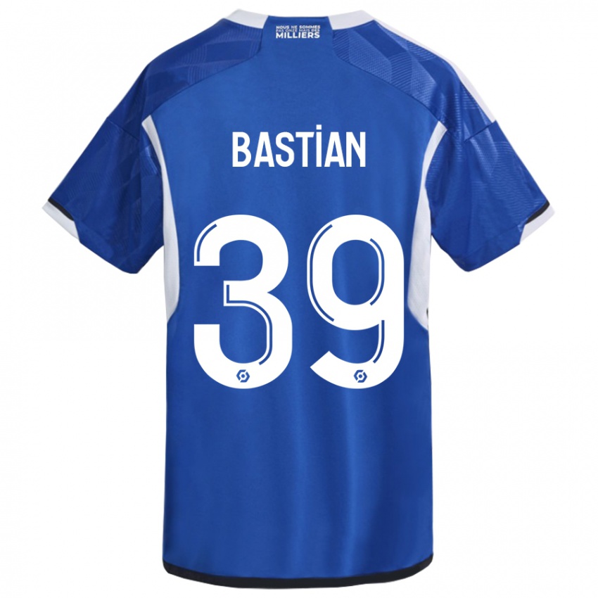 Niño Camiseta Maxime Bastian #39 Azul 1ª Equipación 2023/24 La Camisa México