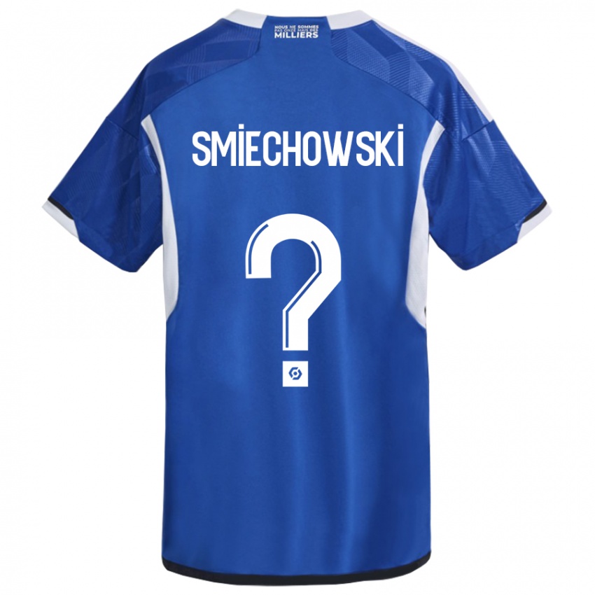 Niño Camiseta Artur Smiechowski #0 Azul 1ª Equipación 2023/24 La Camisa México