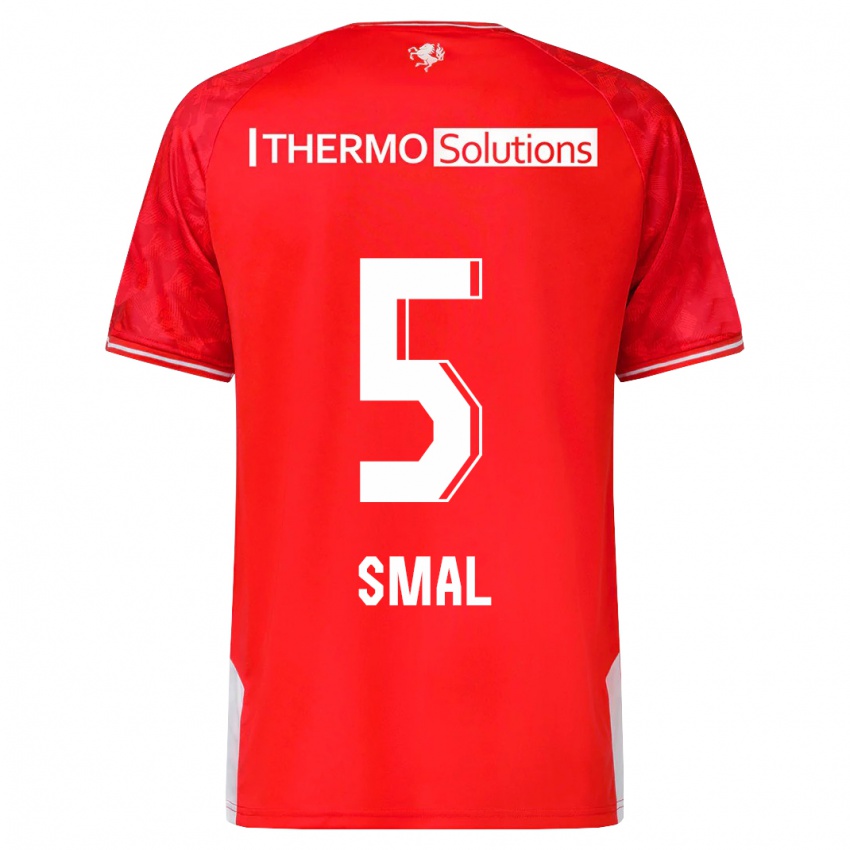 Niño Camiseta Gijs Smal #5 Rojo 1ª Equipación 2023/24 La Camisa México