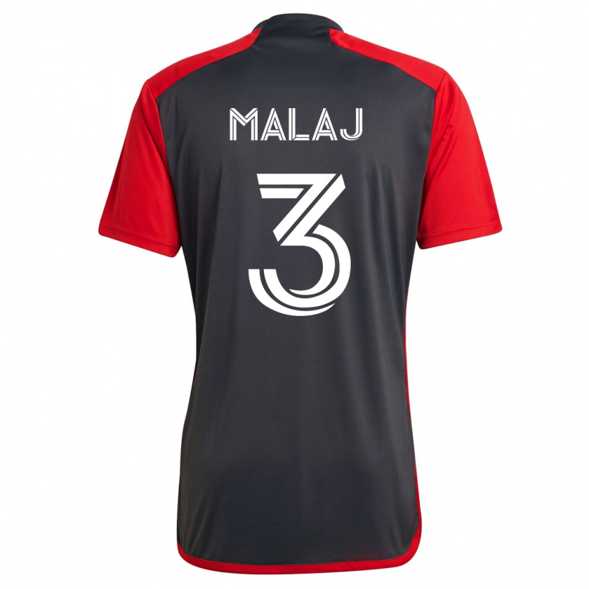 Niño Camiseta Albert Malaj #3 Gris 1ª Equipación 2023/24 La Camisa México